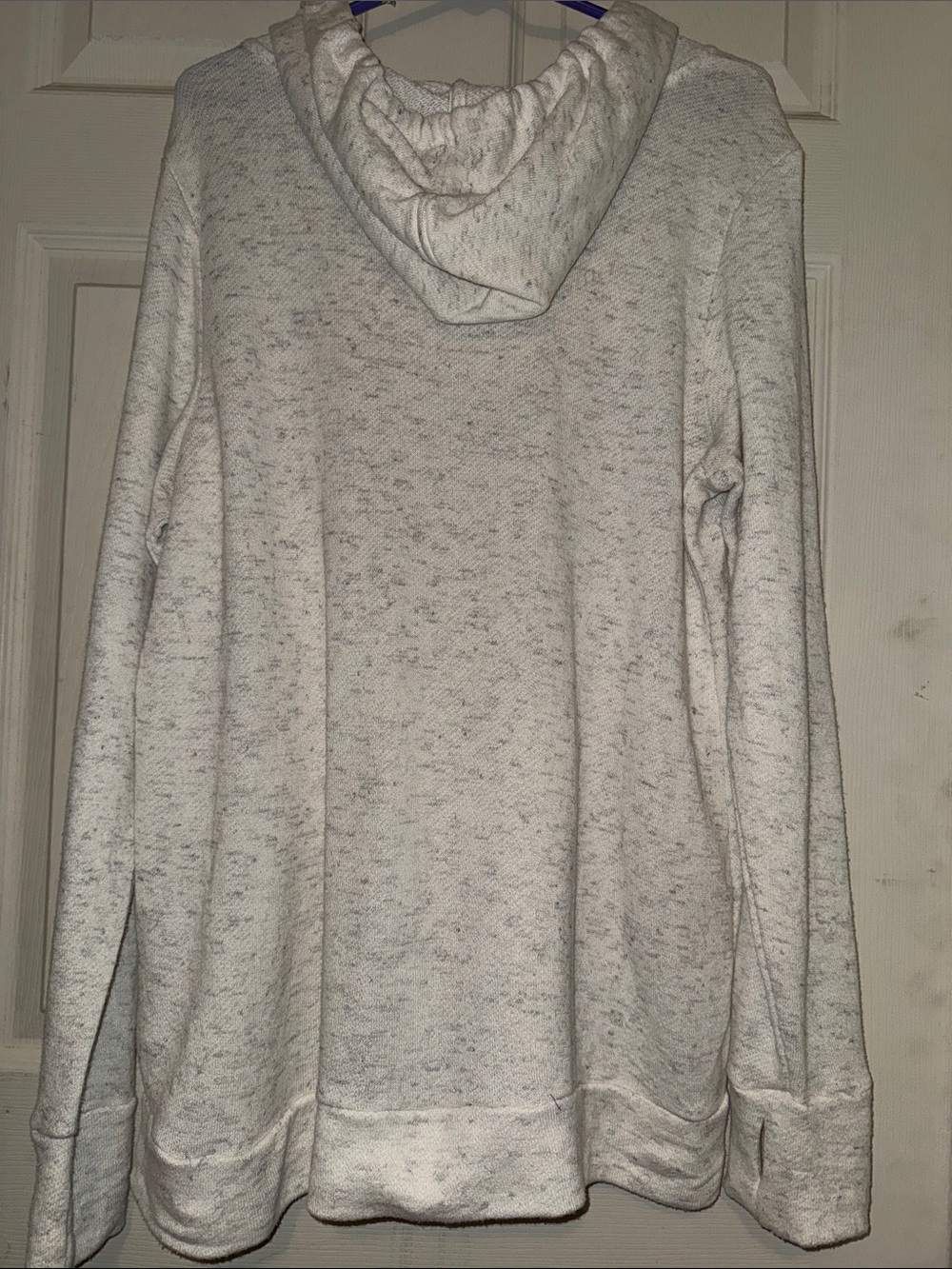 Motherhood White Heather "#MILKMACHINE" Nursing Hoodie - Picture 5 of 8